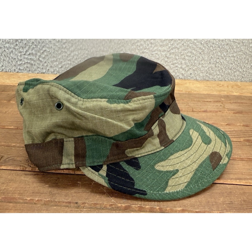 Propper Hat Adult 7 Camouflage Ripstop Fitted Hot Weather Woodland Camo Military